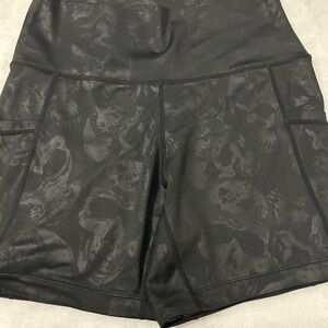 Constantly Varied Gear Black Skull Athletic Shorts